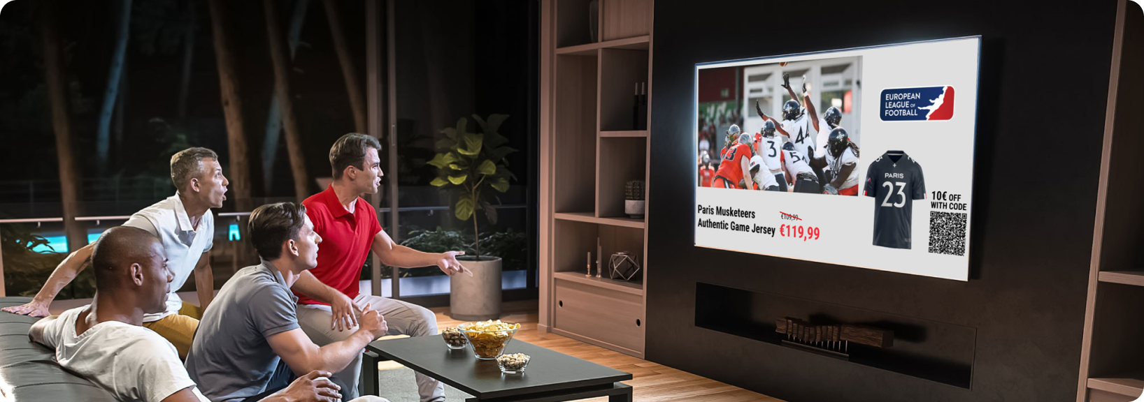 Shoppable CTV ads